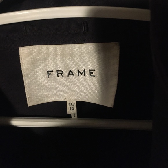 Frame denim field jacket navy size XL - Picture 4 of 4